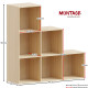 6 Cube Staircase Storage Unit