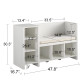 Daydream Depot Kid Toy Storage & bench